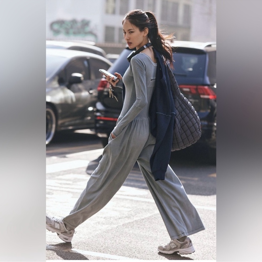 Hot Shot Wide Leg Onesie - Picture 4 of 5